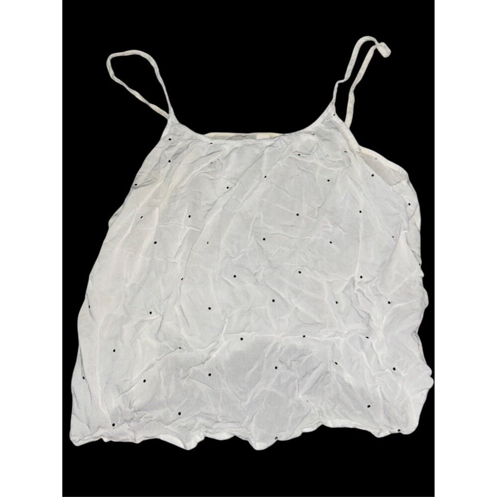 Nwt B.P Brand Nordstrom Dainty White Cropped Teen Crop Top Tank Sz M Juniors